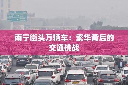 南宁街头万辆车：繁华背后的交通挑战