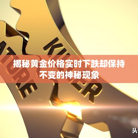 揭秘黄金价格实时下跌却保持不变的神秘现象