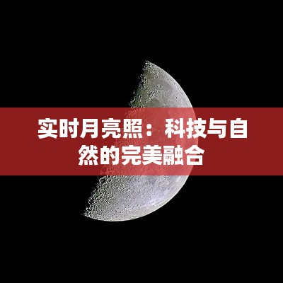 实时月亮照：科技与自然的完美融合