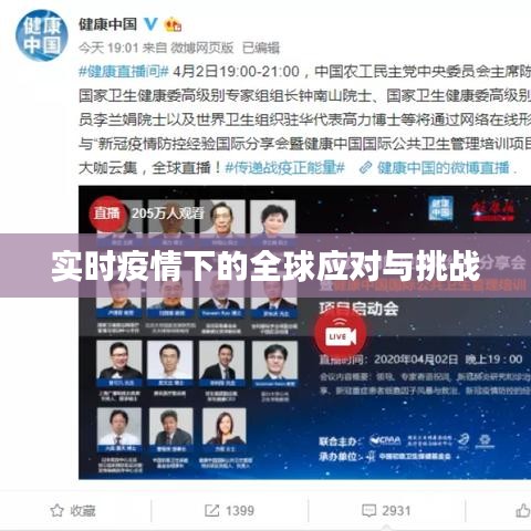实时疫情下的全球应对与挑战