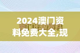2024澳门资料免费大全,现状解读说明_免费版12.599