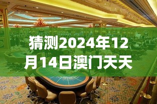 猜测2024年12月14日澳门天天免费精准大全：澳门赌场的社会责任与公益活动