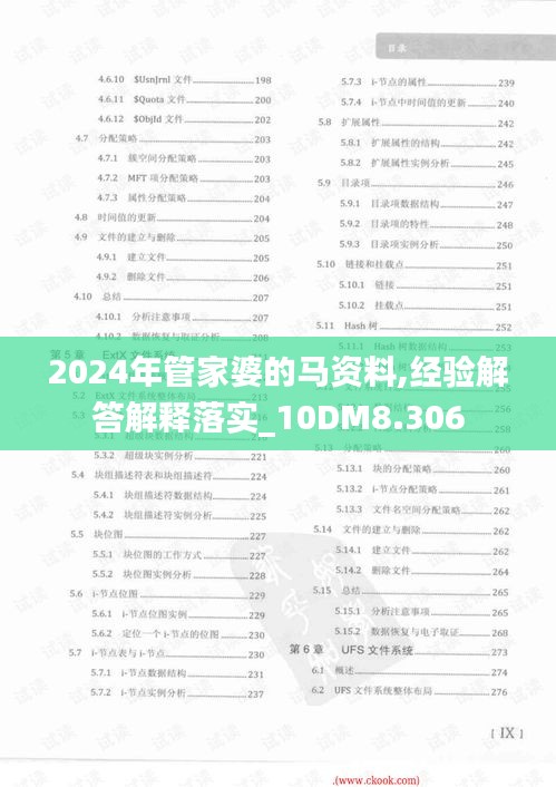 2024年管家婆的马资料,经验解答解释落实_10DM8.306