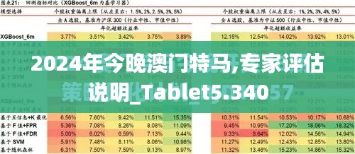 2024年今晚澳门特马,专家评估说明_Tablet5.340