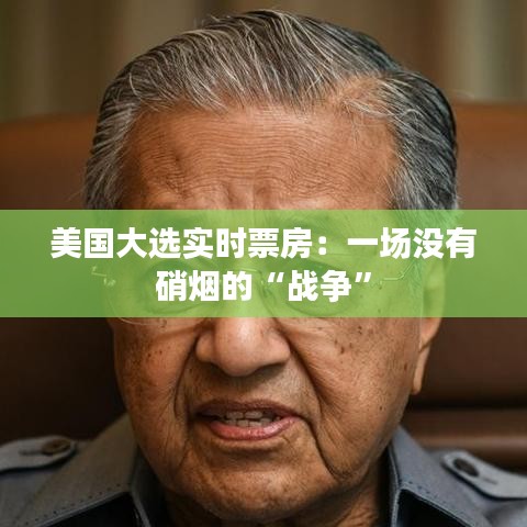 美国大选实时票房：一场没有硝烟的“战争”