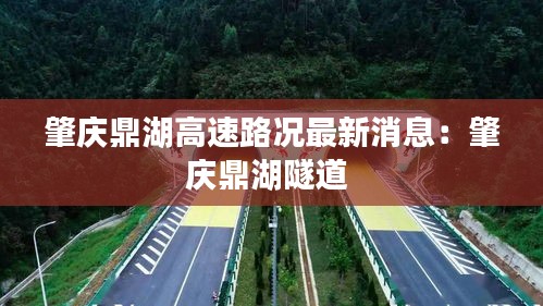 肇庆鼎湖高速路况最新消息：肇庆鼎湖隧道 