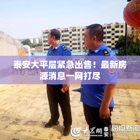 泰安大平层紧急出售！最新房源消息一网打尽