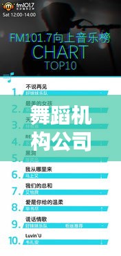 舞蹈机构公司排名揭晓，探寻行业领军者，你不可不知的榜单！