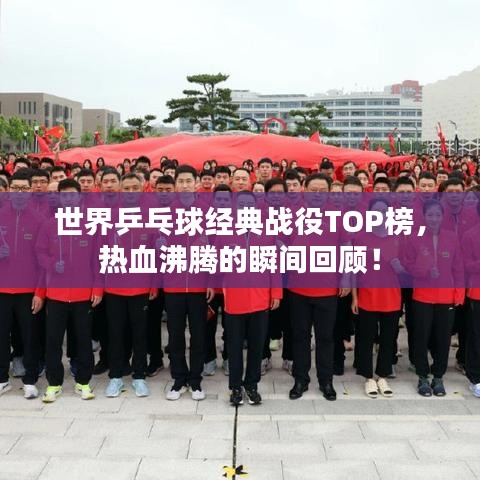 世界乒乓球经典战役TOP榜，热血沸腾的瞬间回顾！
