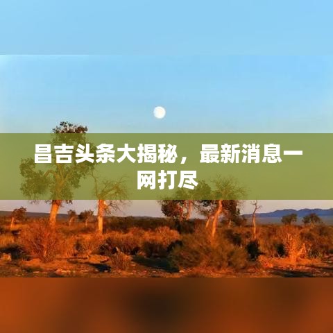 昌吉头条大揭秘，最新消息一网打尽