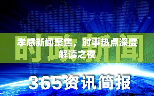 孝感新闻聚焦，时事热点深度解读之夜