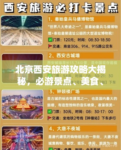 北京西安旅游攻略大揭秘，必游景点、美食、住宿一网打尽！
