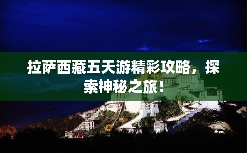 拉萨西藏五天游精彩攻略，探索神秘之旅！