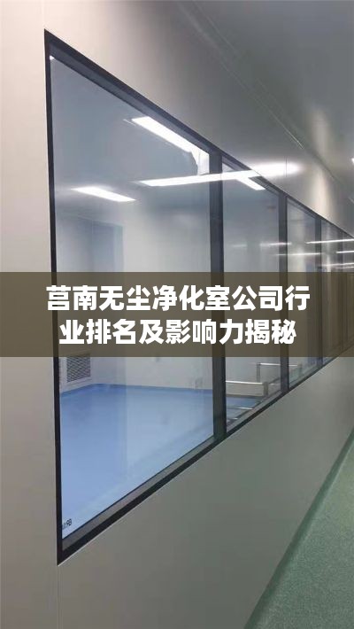 莒南无尘净化室公司行业排名及影响力揭秘